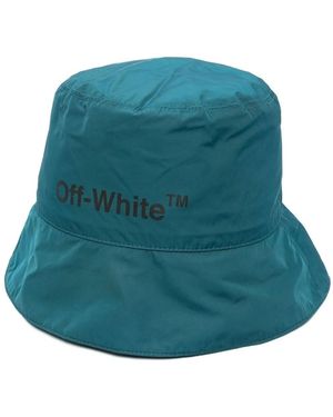 Off-White c/o Virgil Abloh バケットハット - ブルー