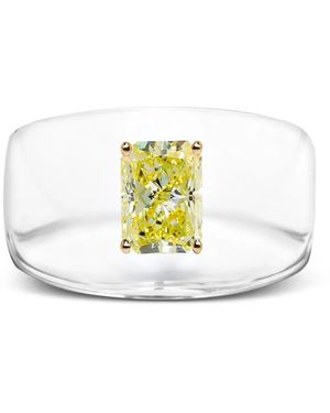 SOLO for Diamonds Anello Con Diamanti - Giallo