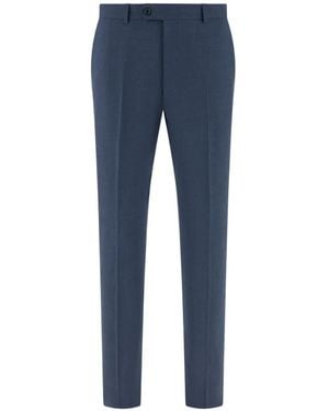 BOGGI Aria Regular-Fit Trousers - Blue