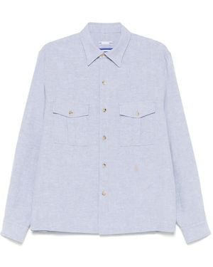 Jacob Cohen Mélange-Effect Shirt - White