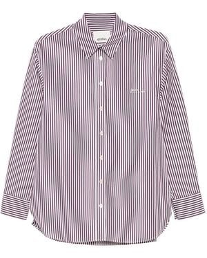 Isabel Marant Camicia A Righe - Viola