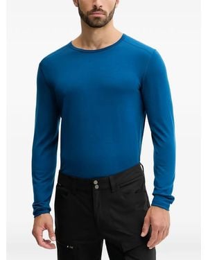 Icebreaker Top A Maniche Lunghe 200 Oasis - Blu
