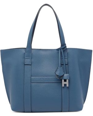 Hogan Sac Cabas À Breloque Logo - Blue