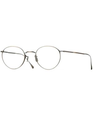 Eyevan 7285 Gafas Con Montura Redonda - Blanco