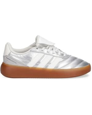 adidas Barreda Mundial Three-Stripes Padded Trainers - White