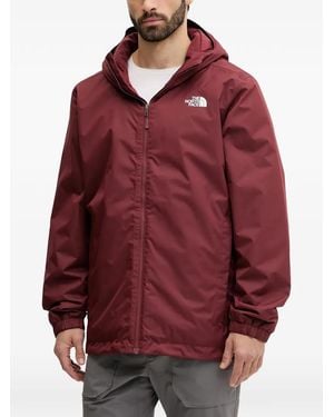 The North Face Quest Hooded Zip Performance Jacket - Red