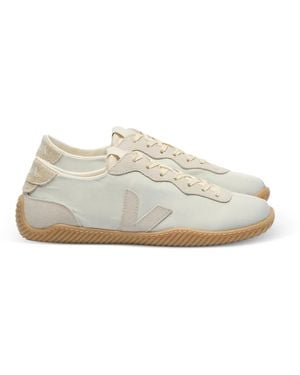 Veja X Baserange Jitsu Logo-Patch Trainers - White