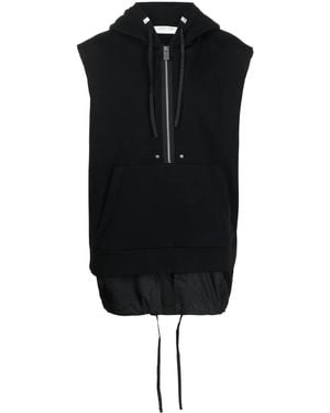 1017 ALYX 9SM ハーフジップ ノースリーブパーカー - ブラック