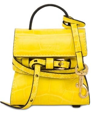 Moschino Bag Keyring - Yellow