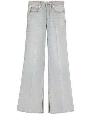 Ami Paris Jeans A Zampa - Grigio