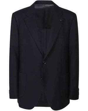 Lardini Wool Blazer - Blue