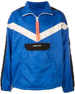 Daniel Patrick Chaqueta deportiva con diseño de paneles - Azul