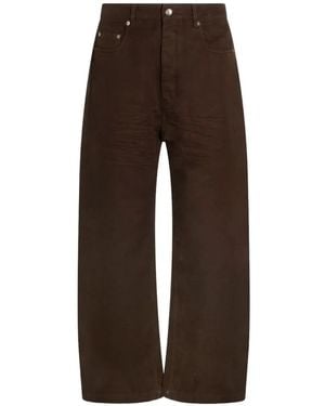 Rick Owens Pocket Trousers - Brown