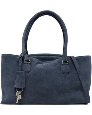 OSOI Shell Brot Top Handle Tote Bag - Blue