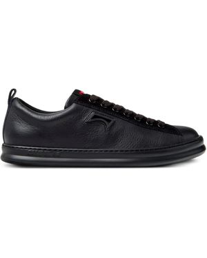 Camper Baskets Runner Four En Cuir À Lacets - Noir