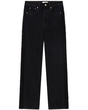 Stella McCartney Vaqueros Con Encaje Incorporado - Negro