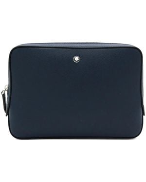 Montblanc Small Sartorial Zip Messenger Bag - Blue