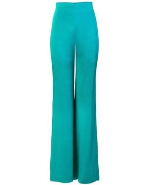 Silvia Tcherassi Palermo Wide-Leg Pants - Blue