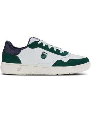 K-swiss Slammshield Ii Leather Trainers - Green