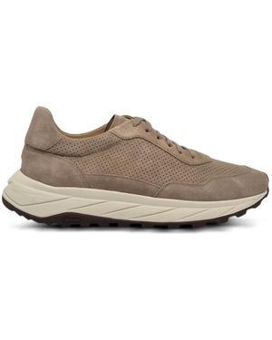 Henderson Sirio Perforated Trainers - Brown