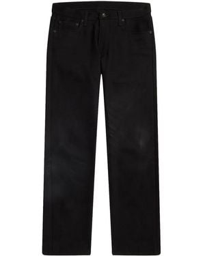 Off-White c/o Virgil Abloh Gerade Jeans Mit Diagonalen Streifen - Schwarz