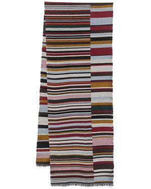 Paul Smith Sciarpa Offset - Rosso
