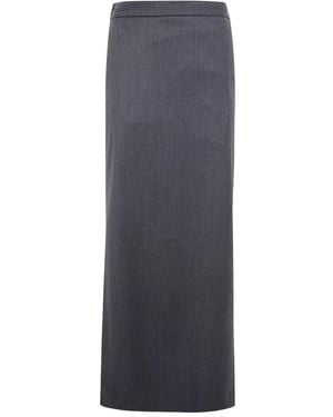 Antonelli Welt-Pocket Midi Skirt - Gray