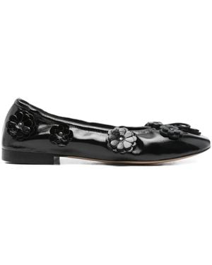 Cecilie Bahnsen Brielle Ballet Flats - Black