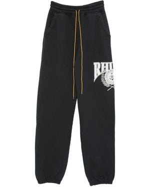 Rhude Parcours Des Saint-Cloud ロゴ トラックパンツ - ブラック