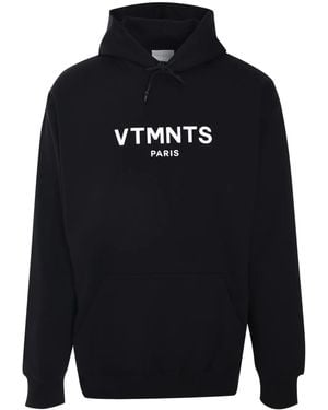 VTMNTS ロゴ パーカー - ブルー