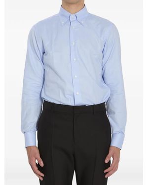 Borriello Vomero Button-Down Collar Shirt - Blue