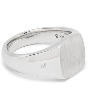 Tom Wood Kay Satin-finish Ring - ホワイト