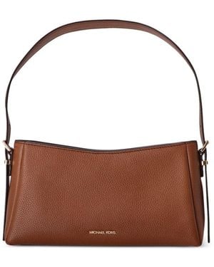 Michael Kors Leather Shoulder Bag - Brown