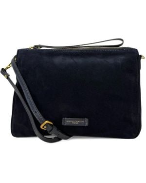 Gianni Chiarini Bolso De Mano De Cuero Nora - Azul