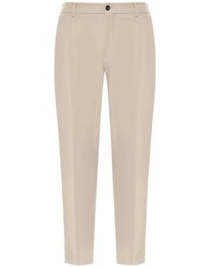 BE ABLE Pressed-Crease Pants - Natural