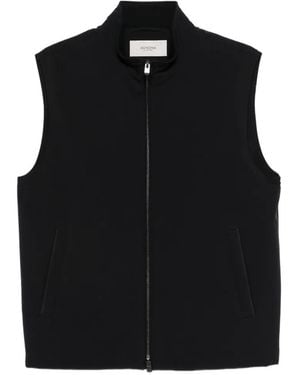 Agnona Weste mit Reißverschluss - Schwarz