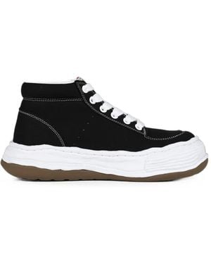 Maison Mihara Yasuhiro Oliver Canvas Sneakers - White