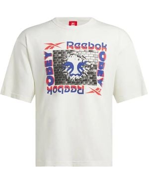 Reebok X Obey Classic 'chalk' Tシャツ - ホワイト