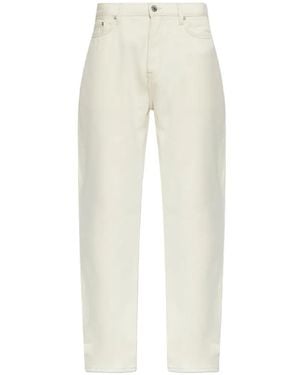 Samsøe & Samsøe Saeddie Belt-Loop Pocket Jeans - White