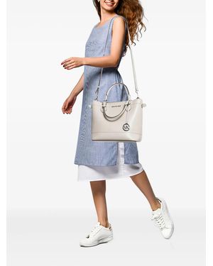 Michael Kors Eden Leather Tote Bag - ブルー