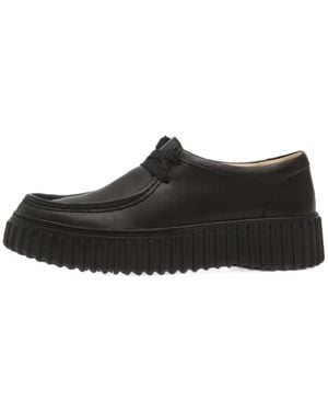 Clarks Torhill Bee Derby-Schuhe - Schwarz