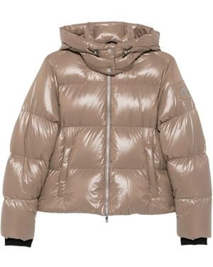 Moose Knuckles Gesteppte Moonstone Kapuzenjacke - Natur