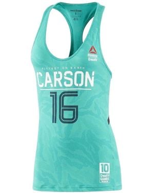 Reebok Printed Tank Top - Blue