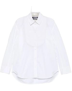 Jacquemus Le Palmier Oversized Shirt - White