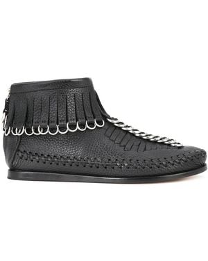 Alexander Wang Botines de caña alta - Negro