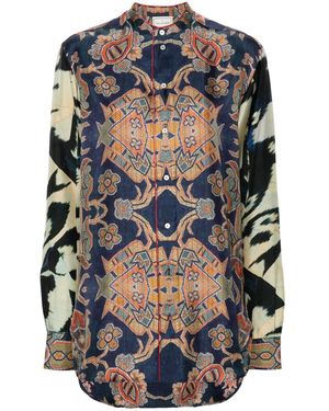 Pierre Louis Mascia SHIRT SIMATA - Blu