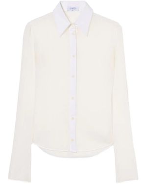 Off-White c/o Virgil Abloh Camicia A Maniche Lunghe - Bianco