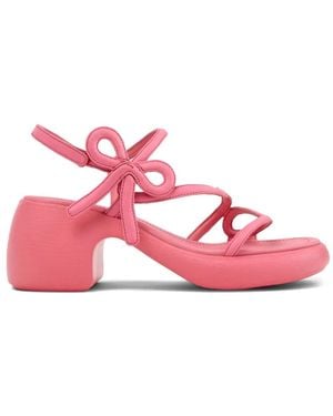 Camper Thelma Twins Bow-Detail Sandals - Pink