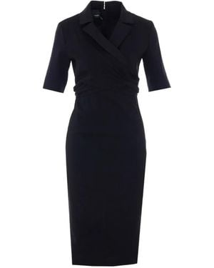 PINKO Allyson Slim-Fit Midi Dress - Blue