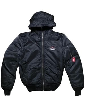 PROTOTYPES Giacca Con Cappuccio E Zip - Blu